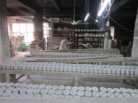 Inside a Dehua Porcelain Factory