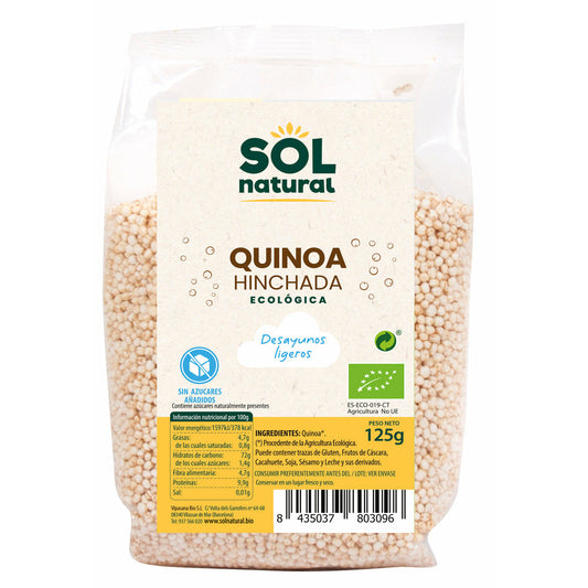 Copos de avena integral finos S/G Bio - 500 gr. - Sol Natural