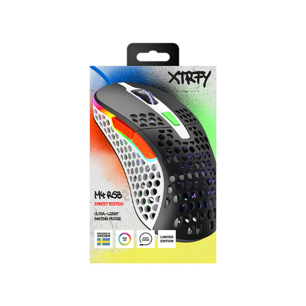 Xtrfy M4 Rgb Gaming Mouse Street Limited Edition