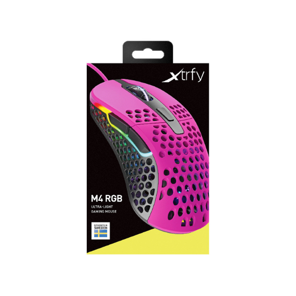 Xtrfy M4 Rgb Gaming Mouse Pink