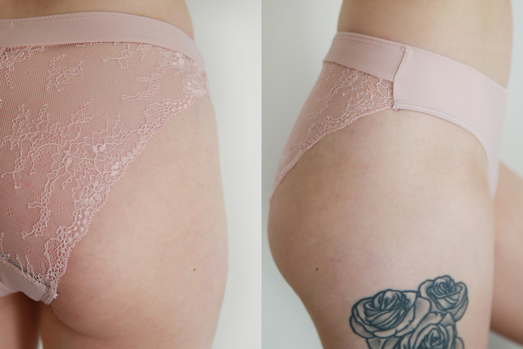Menstruační kalhotky Růžové brazilky