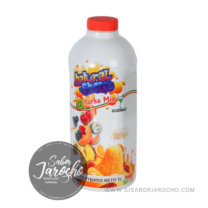 Pulpa de Mango-Maracuyá Natural Shake — Sabor Jarocho