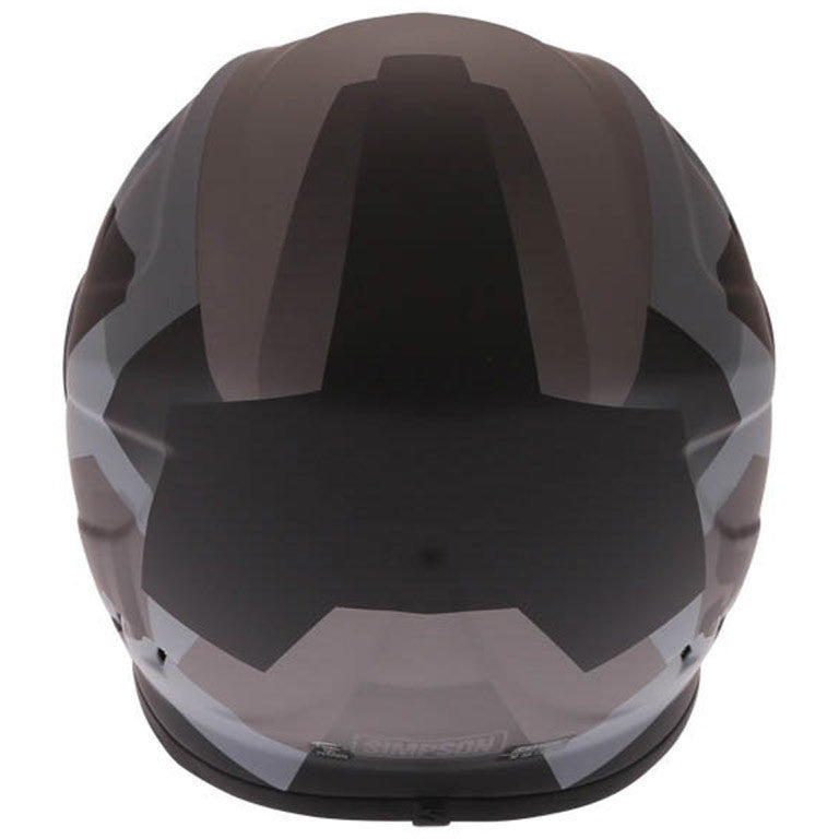 Simpson Venom Army Motorcycle Helmet - Black - Simpson Motorcycle