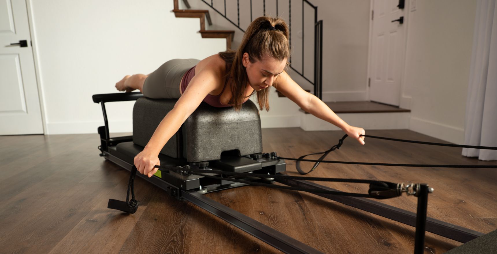 Pilates Reformer Machine  Portable Pilates Equipment for Home Use