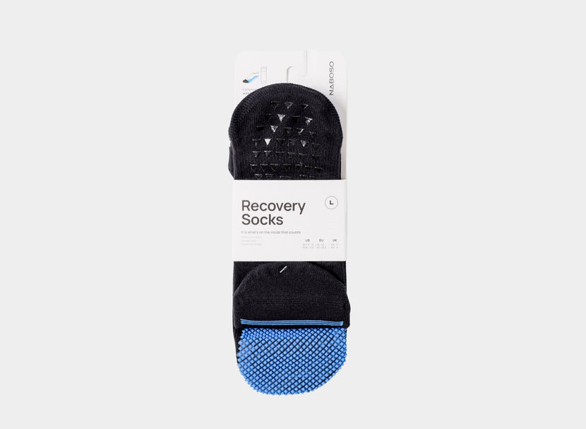 Naboso Grip Recovery Socks in packaging