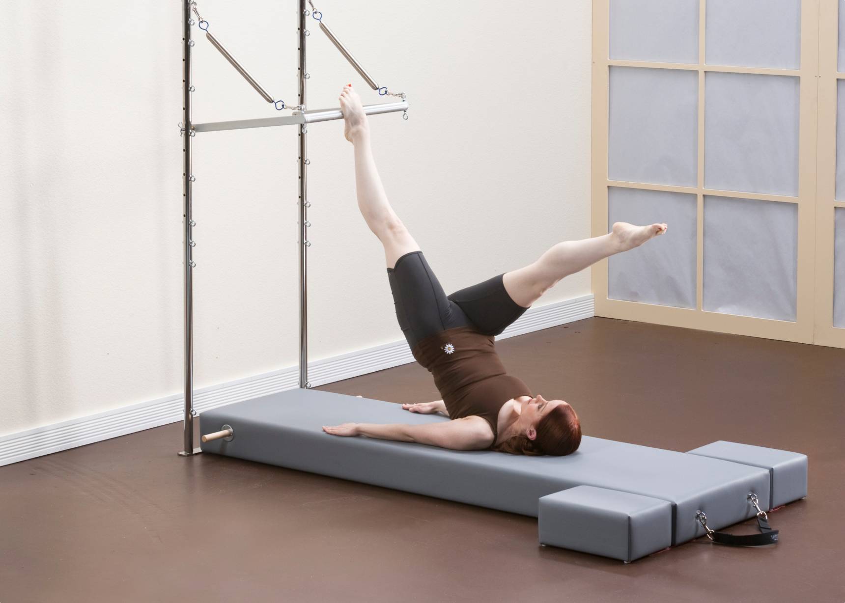Wall tower mat and moon box package for a comprehensive workout 