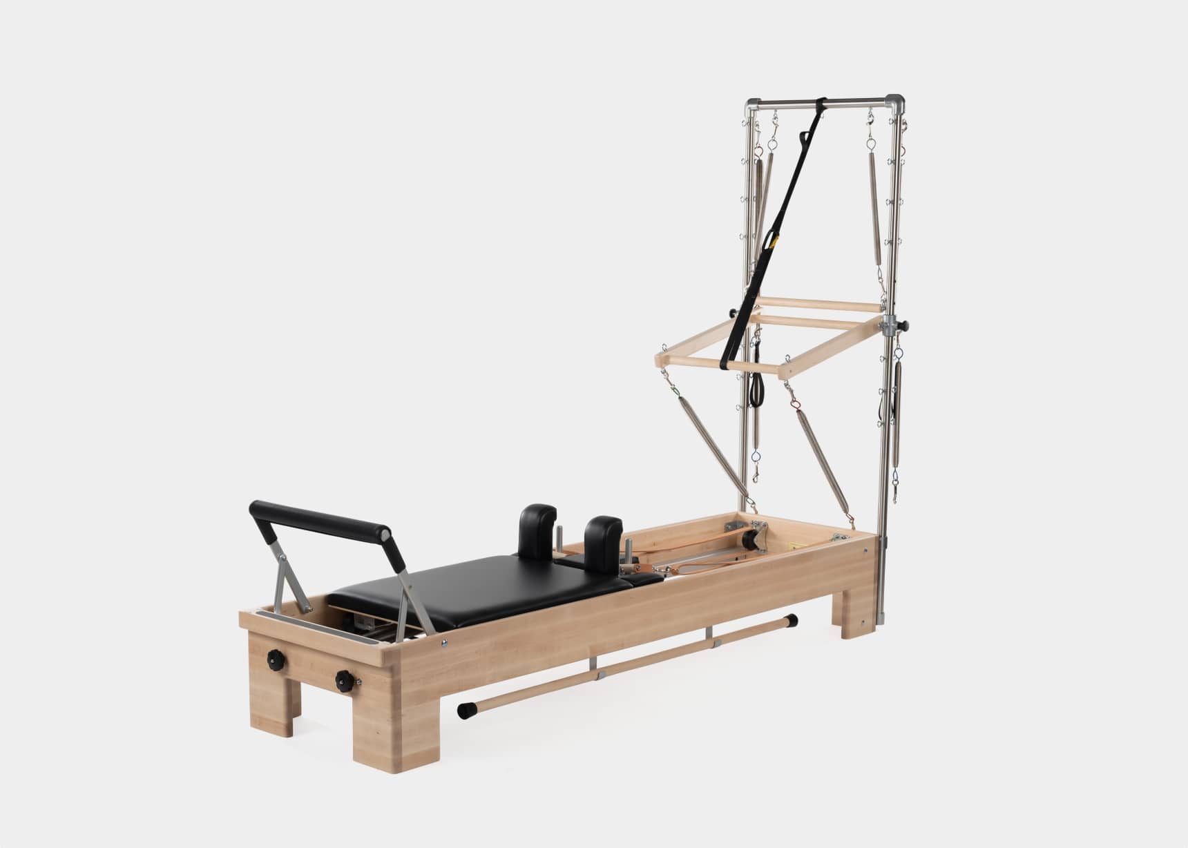 39cm Carriage Height Signature Mk2 Pilates Reformer in Black