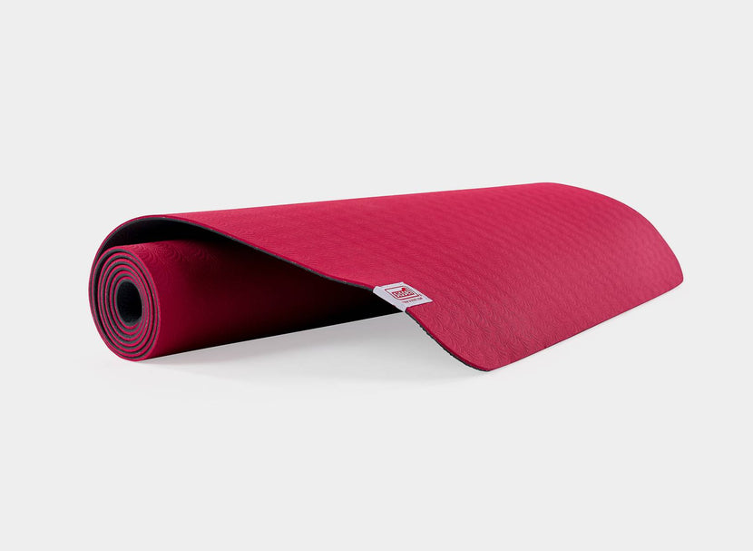 Anti Slip Simple Yoga Mat Eco Friendly For Exercise & Workout Pink