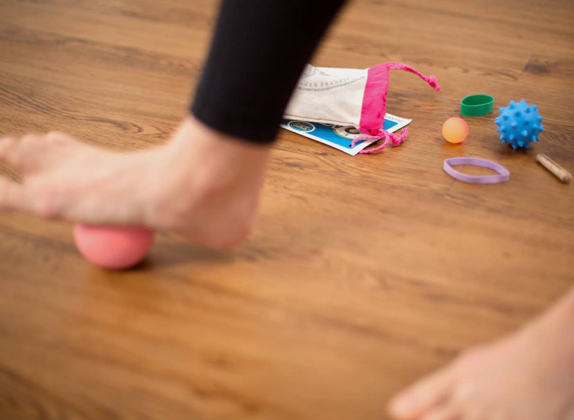 Fitness yoga pilates equipment props on carpet Stock Photo by ©annamoskvina  166318788