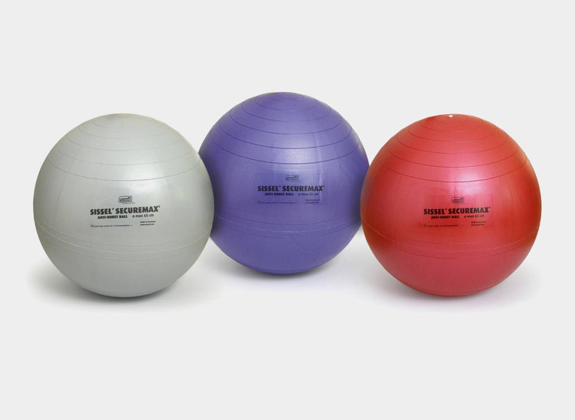 Yoga and Exercise Ball For Home Gym & Yoga Studio - Pink