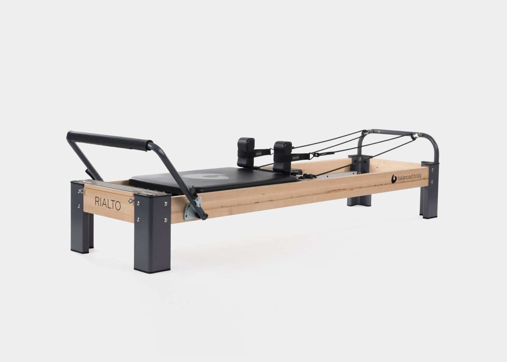 Balanced Body Rialto Reformer - Il tuo primo Reformer in legno  Il nuovo Rialto  Reformer estende la gamma dei Reformer Balanced Body: look contemporaneo,  dotazione completa, prezzo aggressivo. Progettato per le