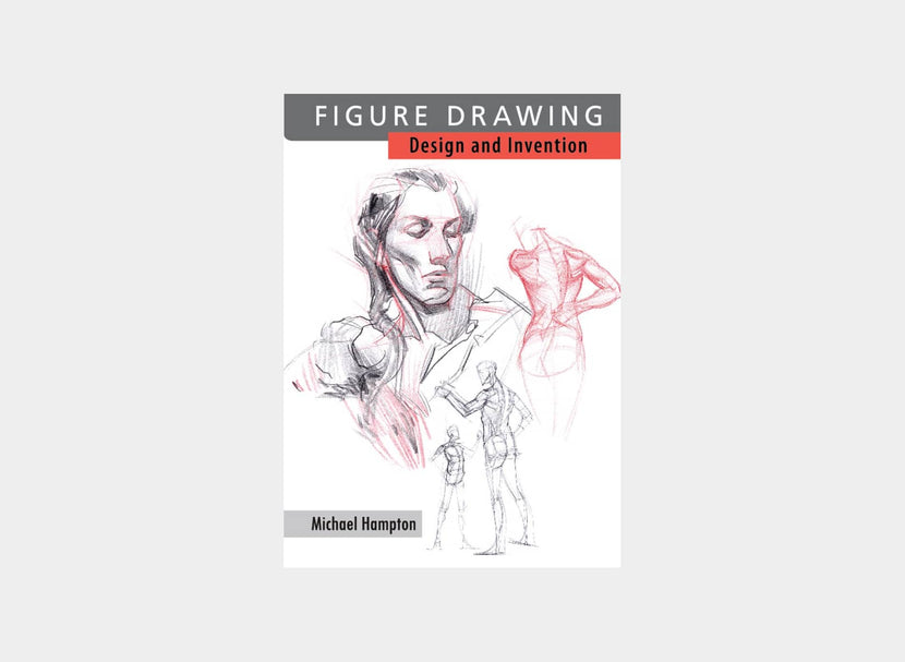 Figure Drawing Design and Invention - Illustrated figure drawing guide highlighting surface anatomy.