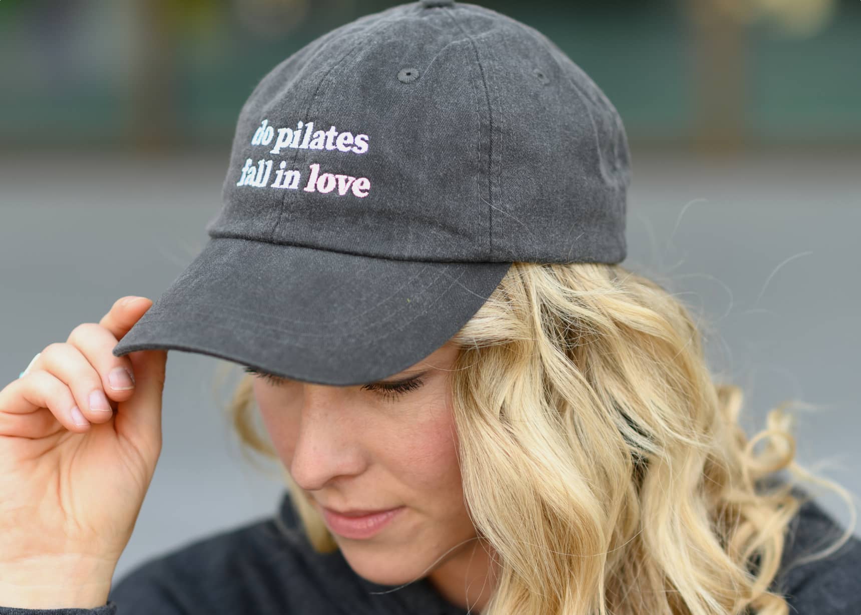 “Do Pilates Fall in Love” Hat product photo