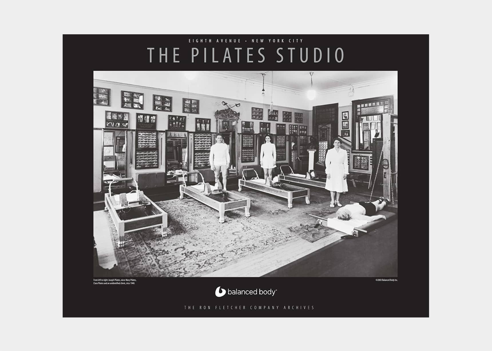 Original Pilates Studio Poster product photo