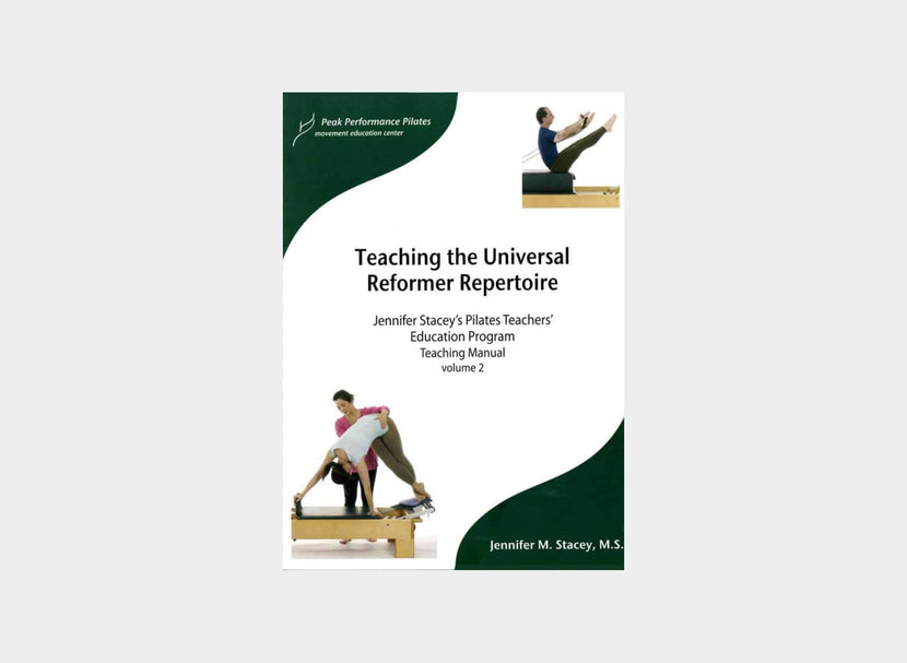 Teaching the Universal Reformer Repertoire,  paperback, black and white, 256 pages.