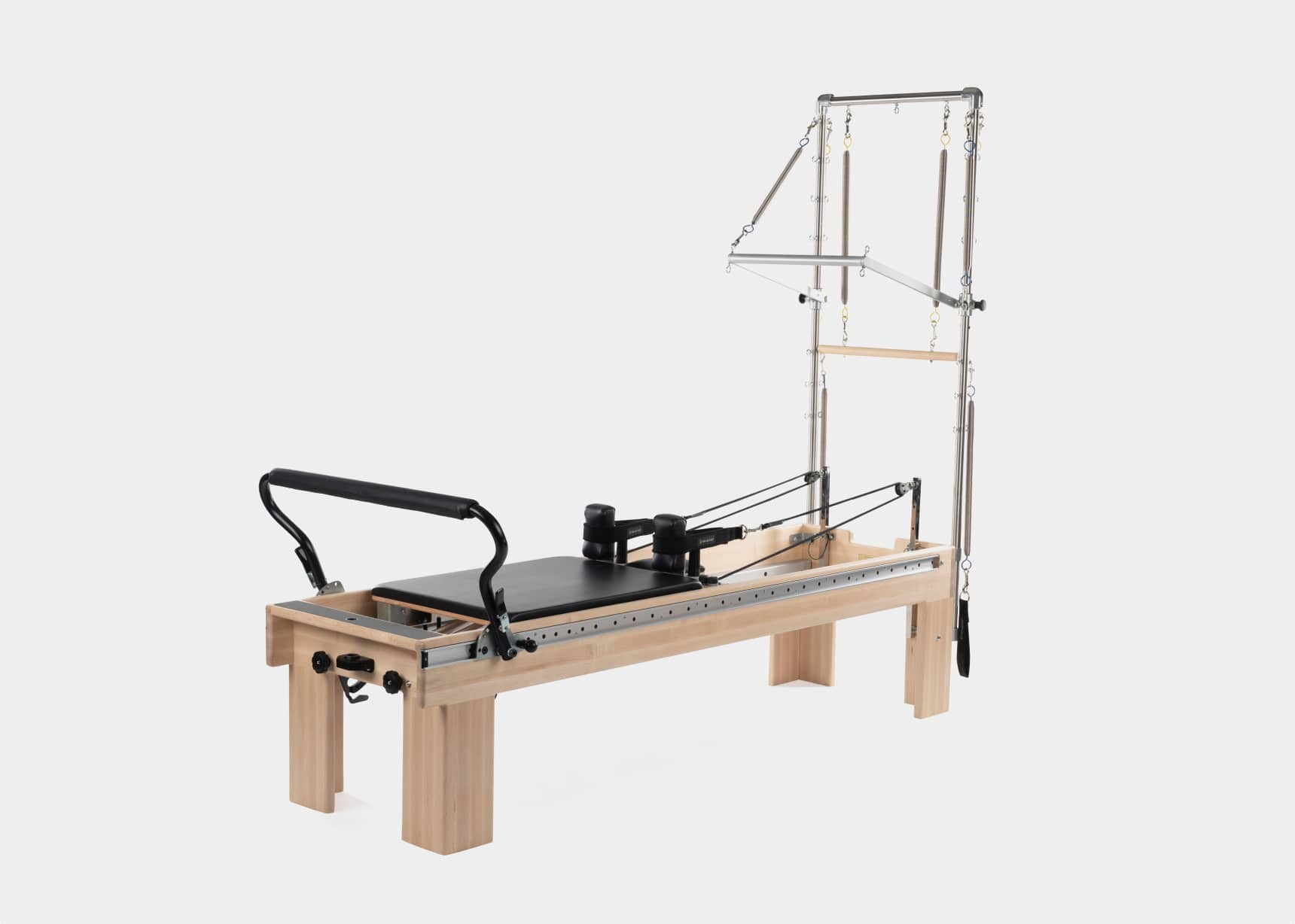 Elina Pilates Wooden Reformer Lignum With Tower