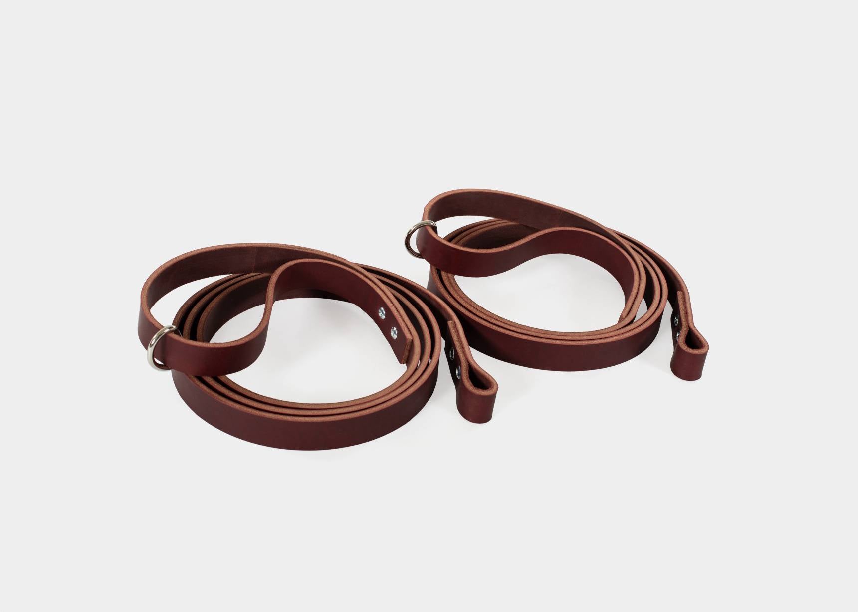 Leather Reformer Straps (Pair) - Gratz™ Pilates