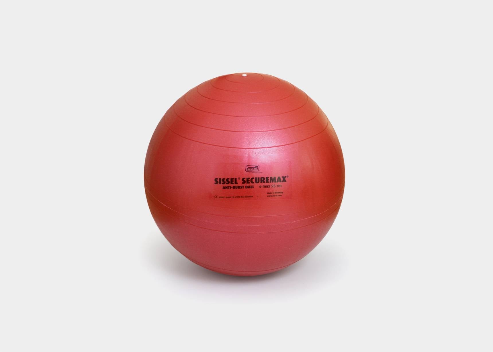 Sportime Anti Burst Exercise Ball, 29-1/2 Inches, Red