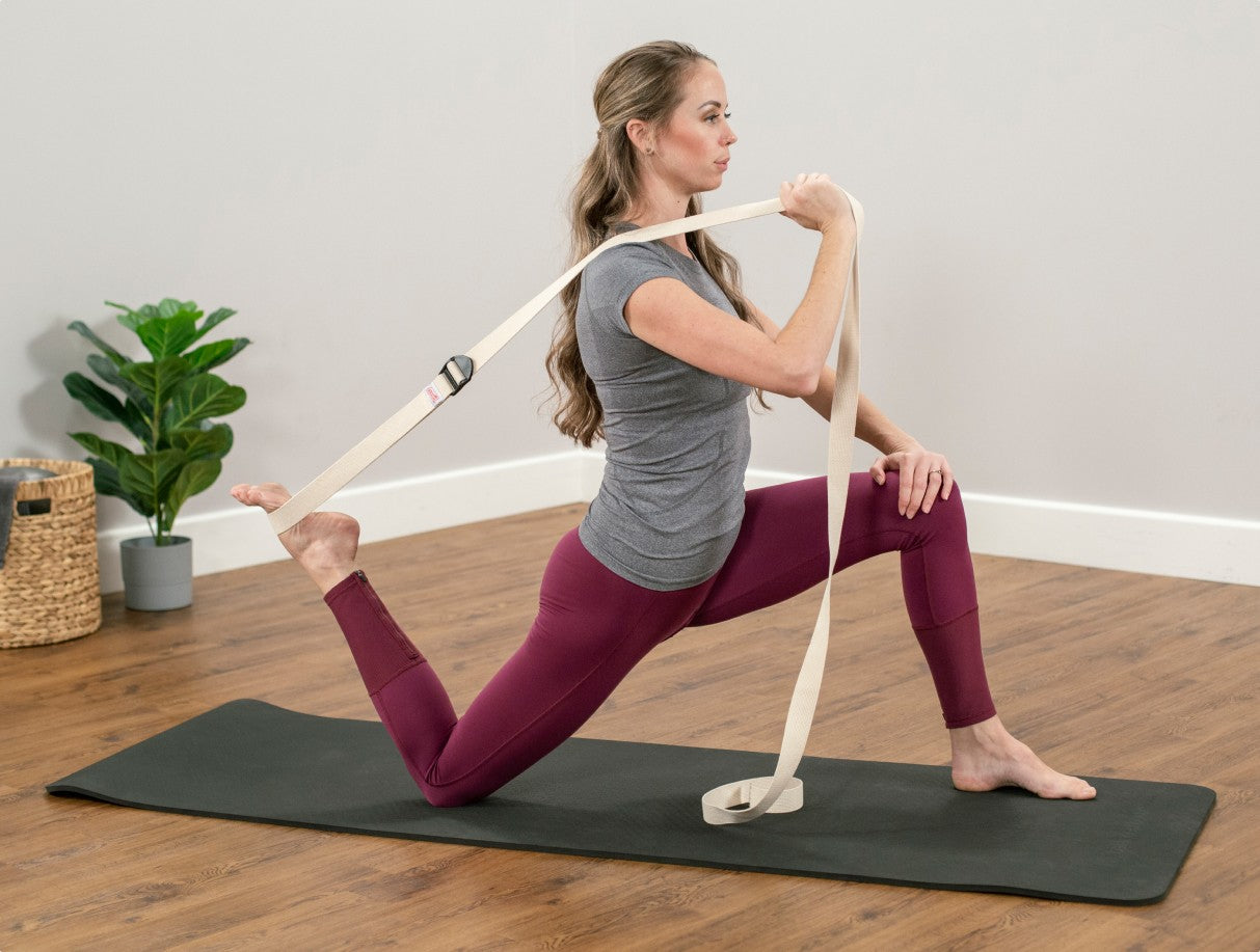 SISSEL Yoga Belt in-use photo