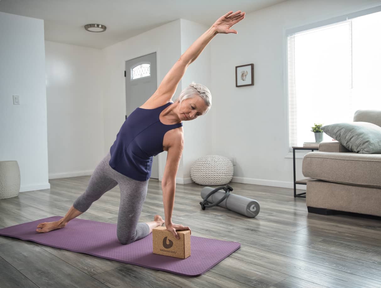 Cork Yoga Block  Lifeline Fitness