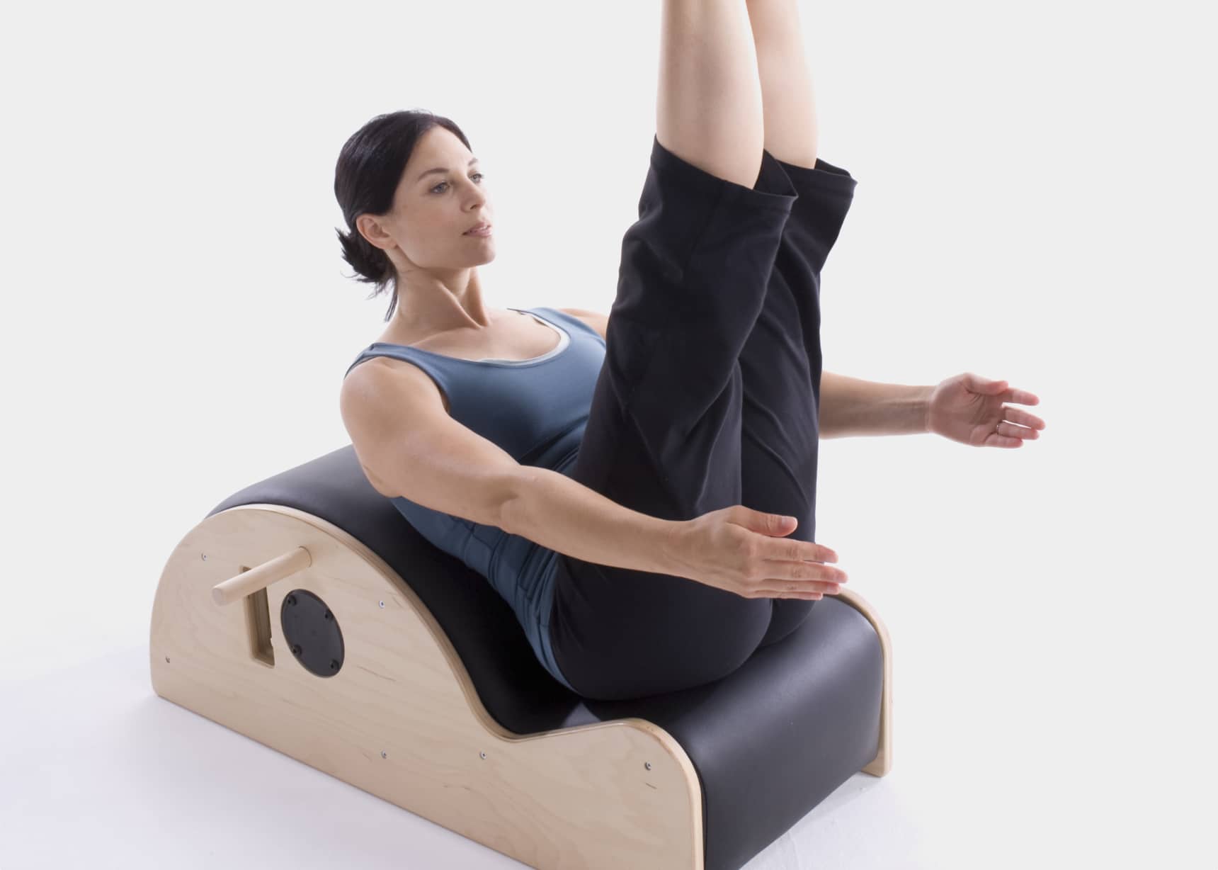 How to Do a lateral abdominal workout with a Pilates barrel « Pilates ::  WonderHowTo