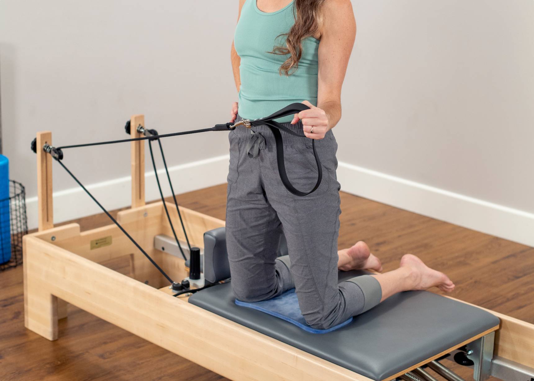 Pilates Reformer Pad Pilates Mat for Exercising Beginners Balance Training