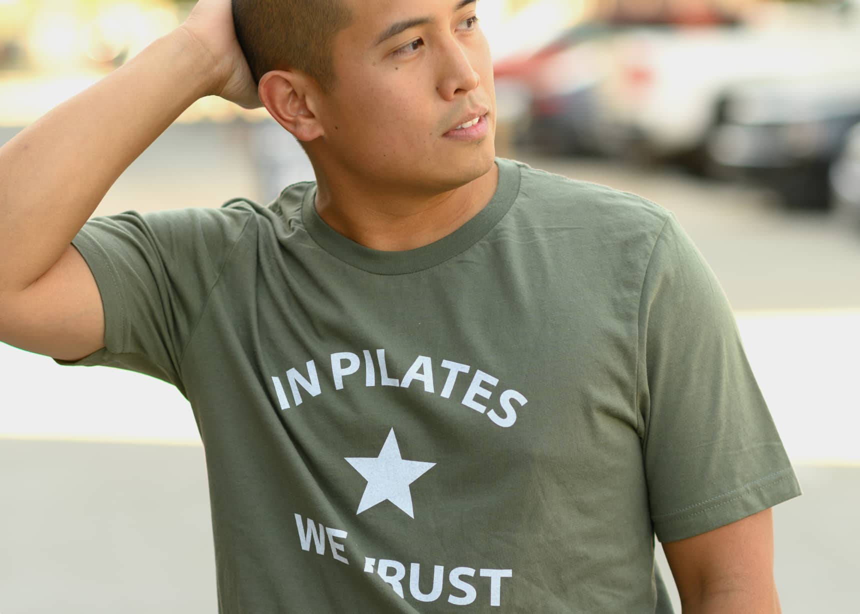 “In Pilates we Trust” T-shirt by Balanced Body