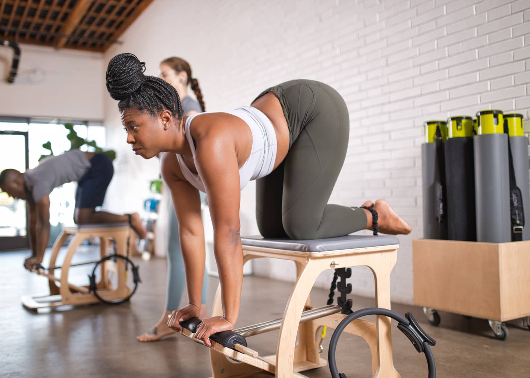 Pilates Chair Exercise 