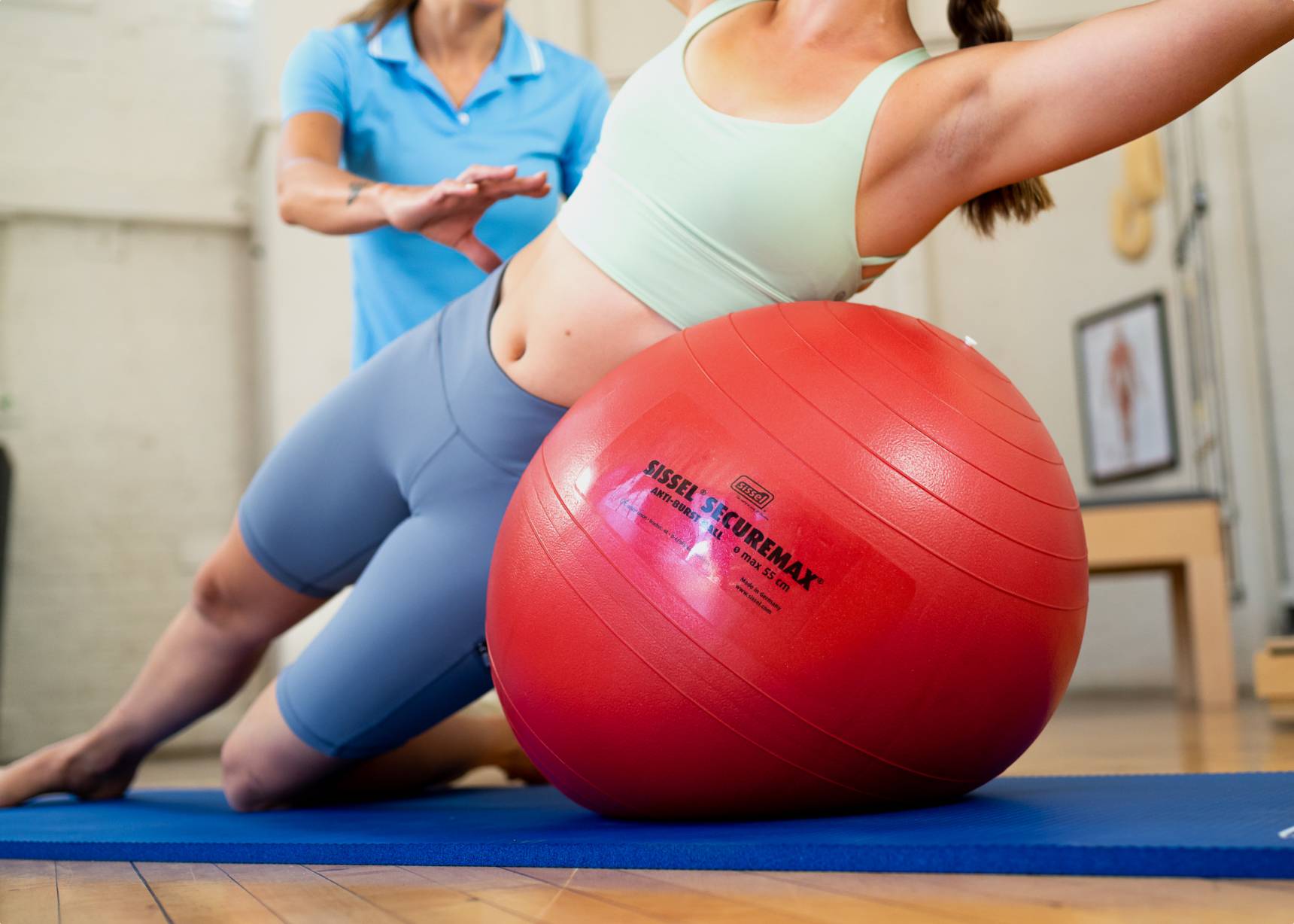 Large Exercise Ball - Sissel SecureMax Pilates Ball