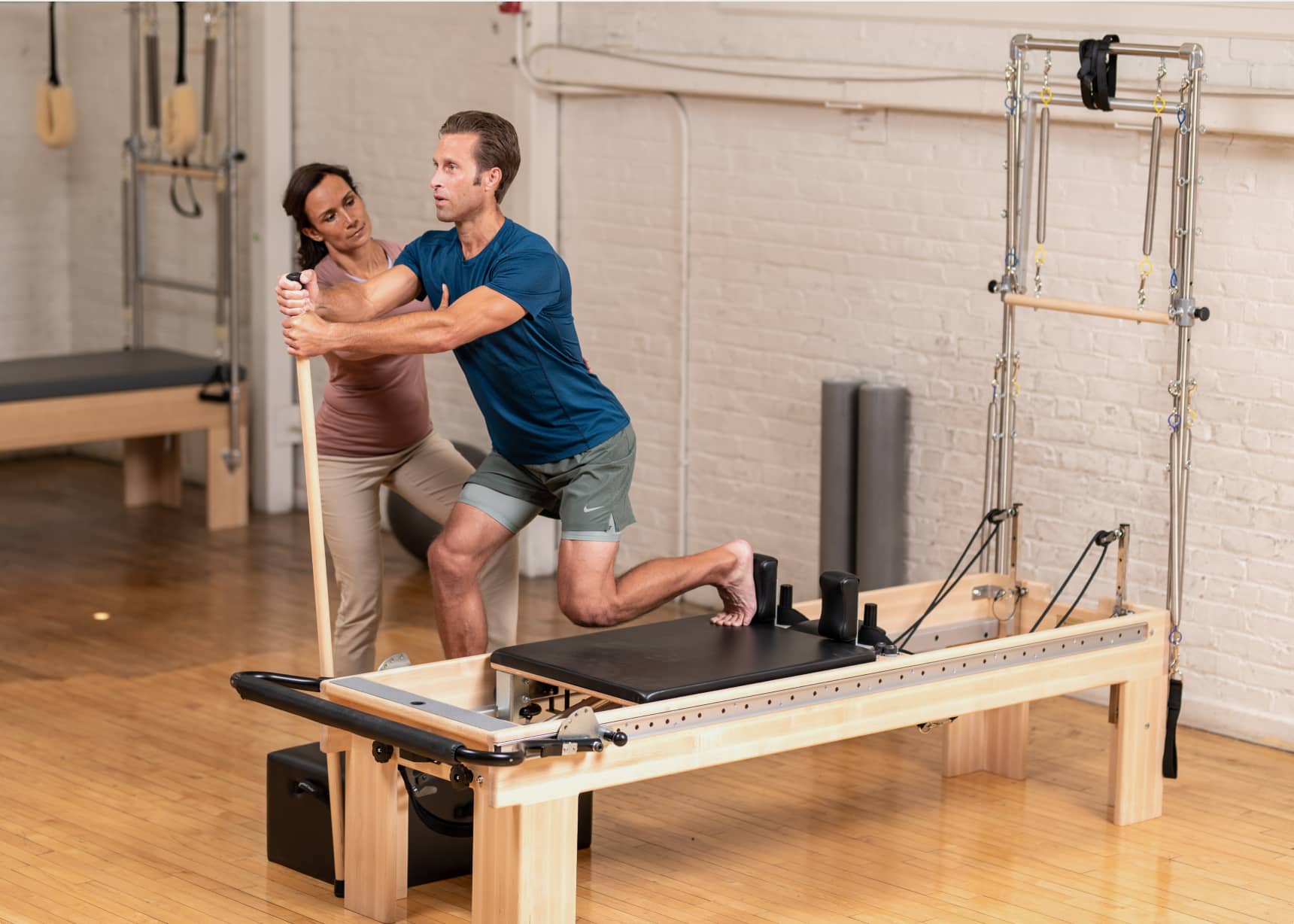 Balanced Body Studio Reformer Add-a-Platform, Pilates Reformer Platform,  Reformer Accessory, Nonslip Platform for Home Pilates Gym or Studio Use