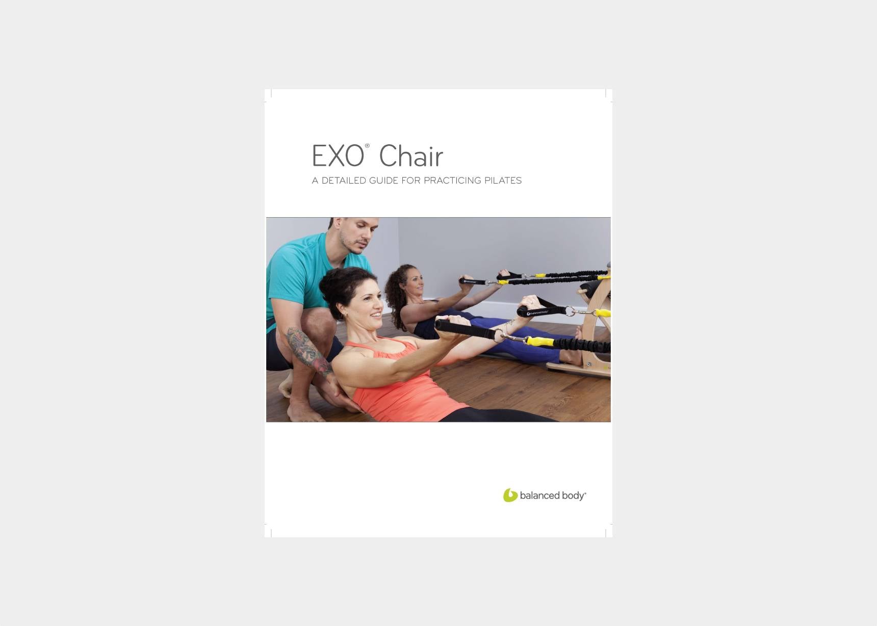 Detailed guide on using an Exo Chair for Pilates by Balanced Body.