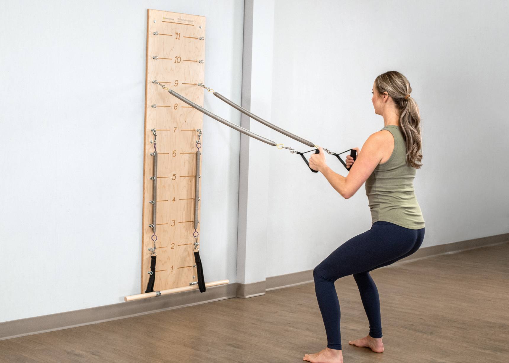 Reformer aluminium monitor with tower - Bonpilates