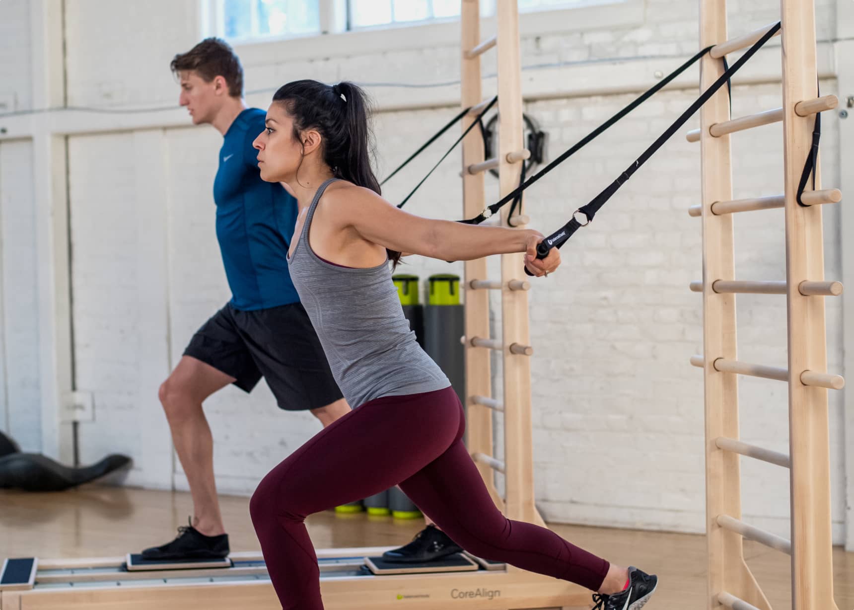 Gym Studio Yoga Two-Way Ladder Sliding Core Balance Core Align