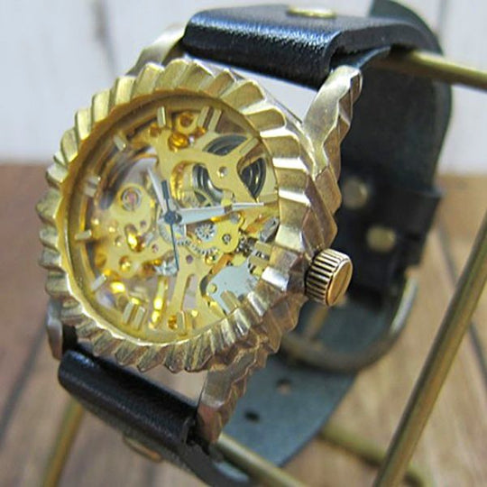 時計職人のハンドメイド腕時計】手巻き式時計 WB-034 – grape SHOP
