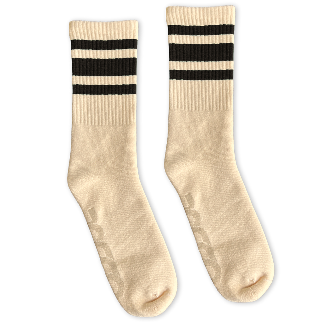 Organic | Black Stipe Socks – Jeffries General