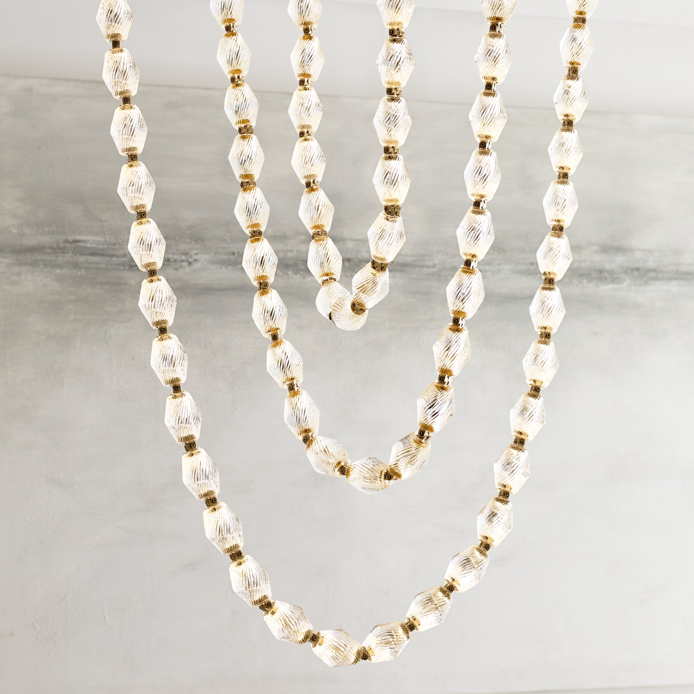 Collier 48″ Crystal Pendant by Sean Lavin – Modern Lighting