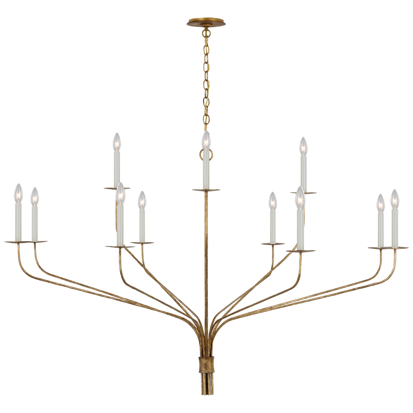 Belfair Grande Two-Tier Chandelier Designer Ian K Fowler | Visual Comfort