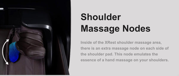 Osaki Xrest shoulder massage nodes