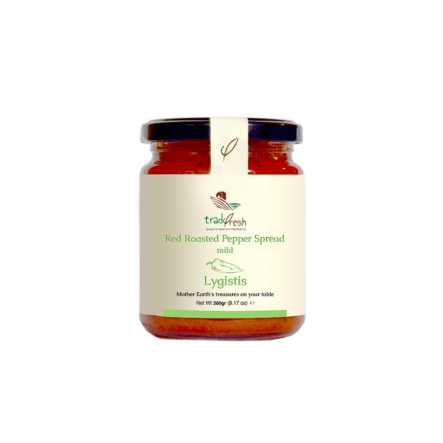 Florinas Red Roasted Pepper Mild Spread Tablespoon Gourmet Bg