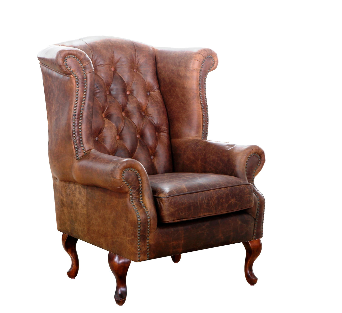 leather wingback recliners for sale