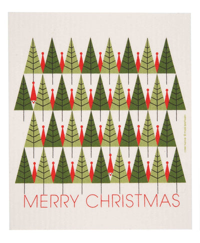 Swedish Dishcloth - Merry Xmas! available at American Swedish Institute.