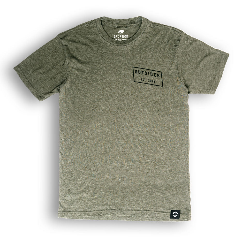 The Tilt Tee - Green - Outsider.com product image