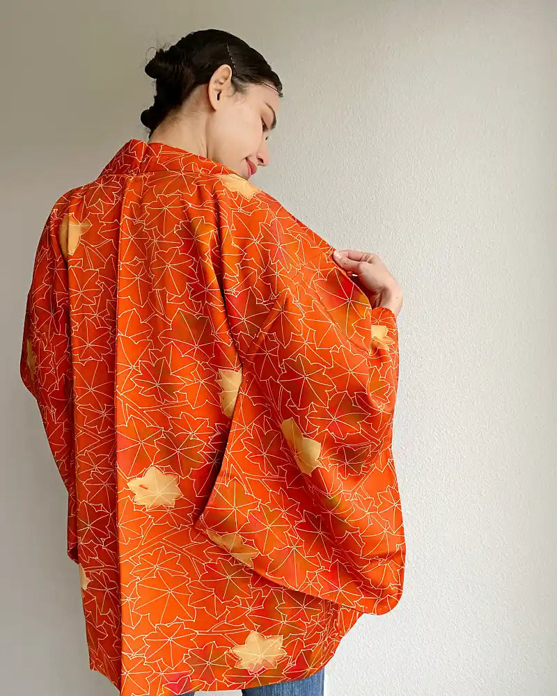 Momiji Love Haori Kimono Jacket#N#– Kimono禅zen