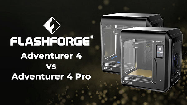 Flashforge Adventurer 4 Pro vs Adventurer 4 Comparison Video