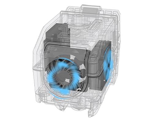 Upgrader Extruder Fans