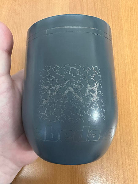 ABeda x Cherry Blossom Design Engraved on Travel Mug