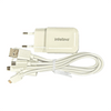 Intelino USB Wall Charger with 4-in-1 Cable