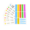 Intelino Command Cards and a Decal Sheets