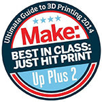 UP Plus 2 3D Printer - Best in its class