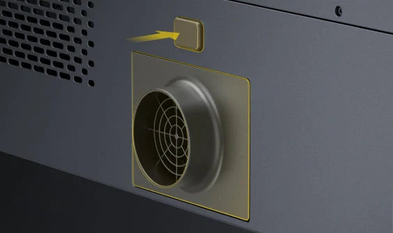 Quick-Release Fan Button